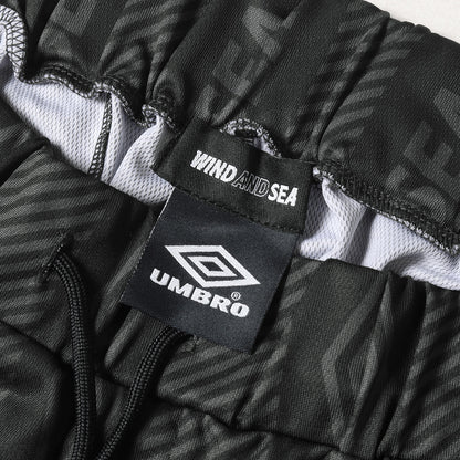 23SS ×UMBRO ストライプ サッカー ショーツ