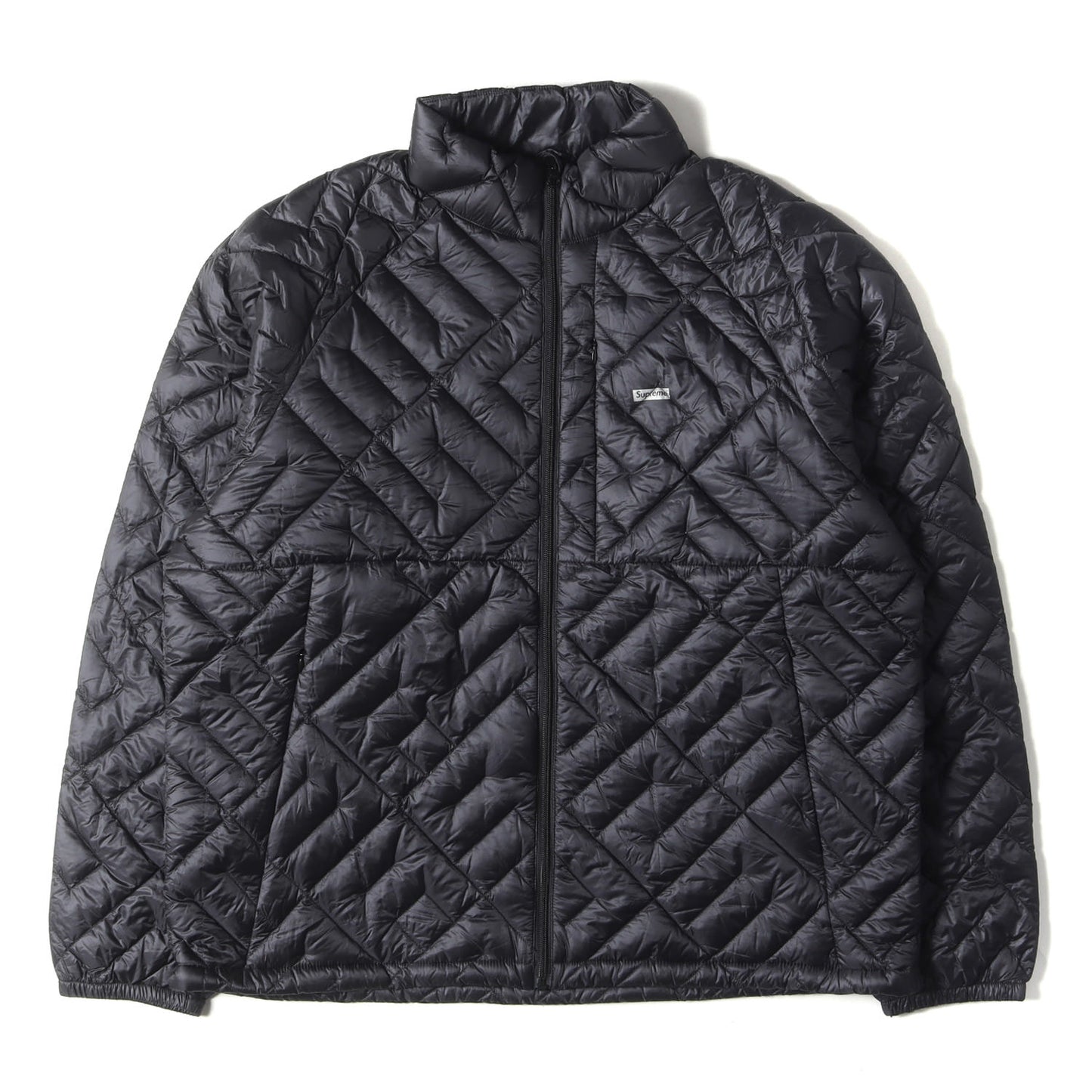 22SS Sロゴ キルティング ライトウェイト ダウンジャケット(Spellout Quilted Down Jacket)