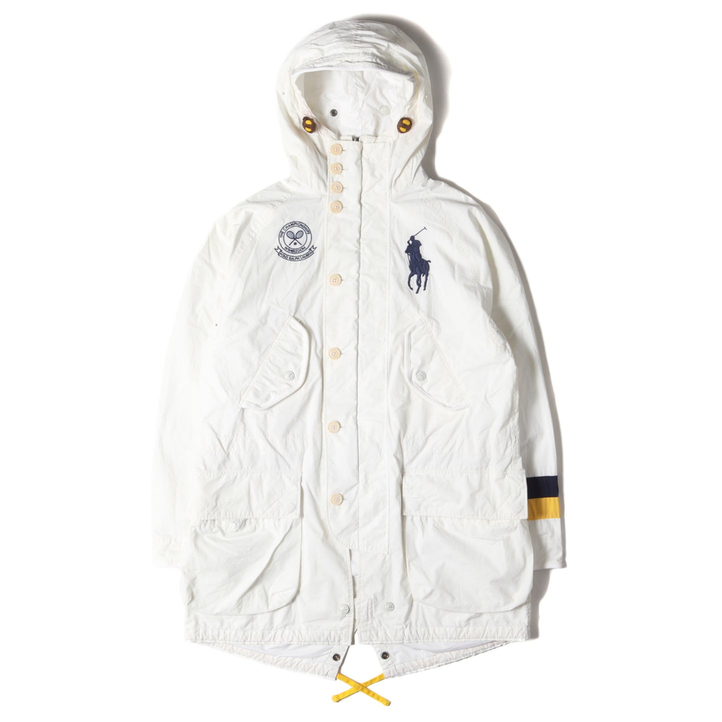 00s WIMBLEDON ビッグポニー フィッシュテール コート