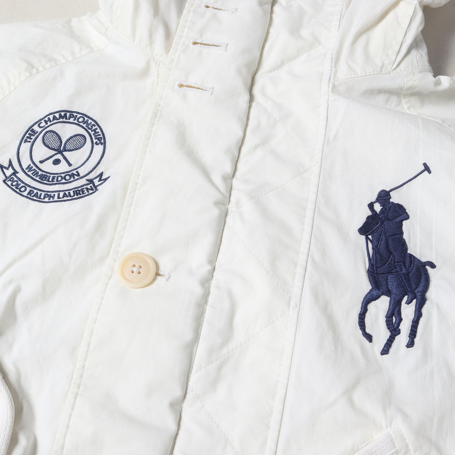 00s WIMBLEDON ビッグポニー フィッシュテール コート