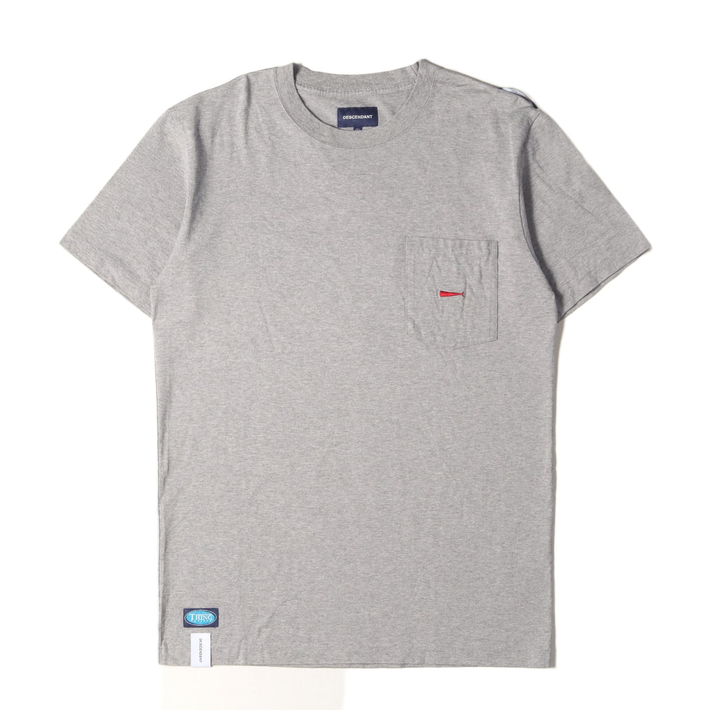 THINC PROJECT ワンポイント刺繍 ポケット Tシャツ