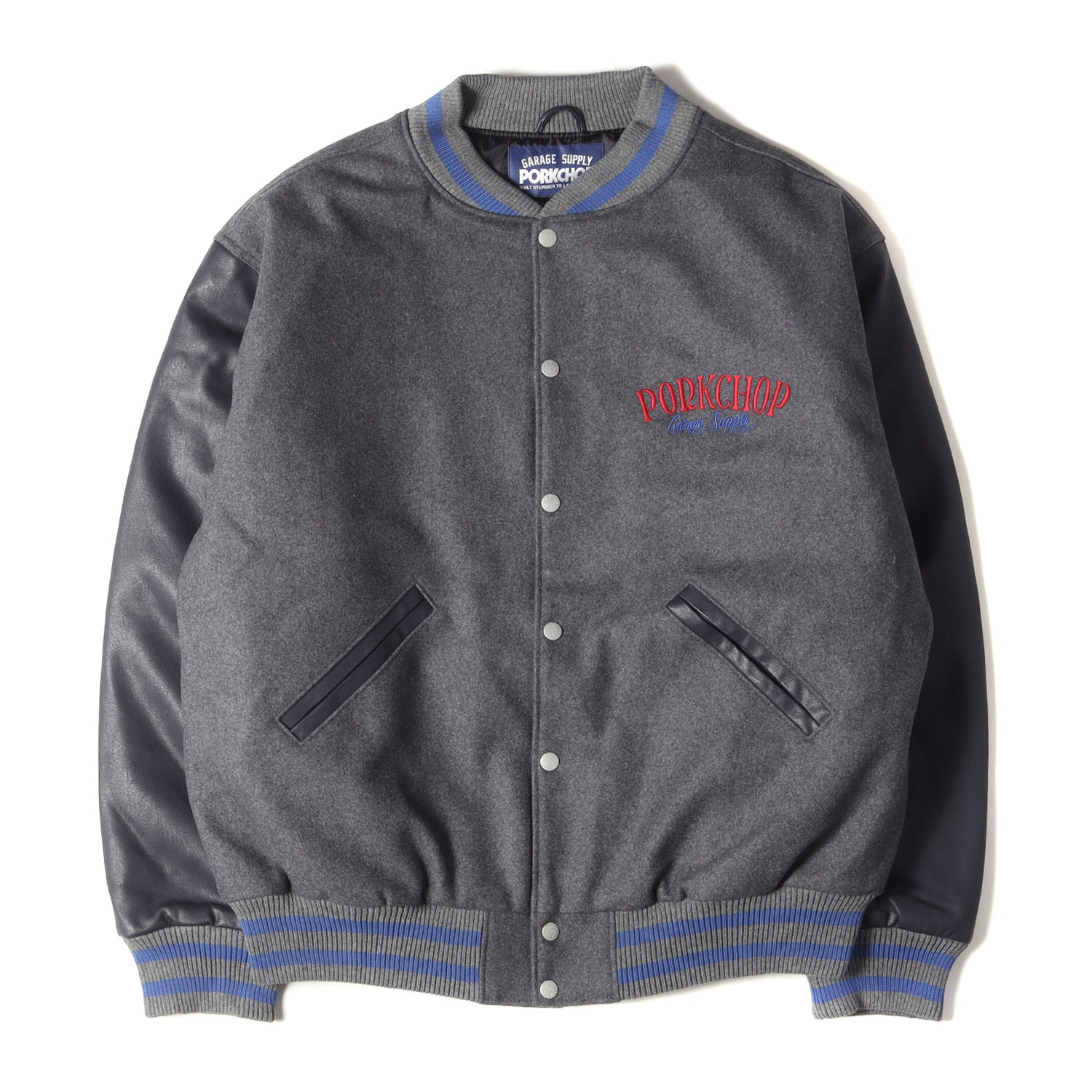 PORKCHOP GARAGE SUPPLY (ポークチョップガレージサプライ) 23AW 初売りアイテム メルトン バーシティジャケット /  スタジャン(MELTON VARSITY JACKE) – ブランド古着の通販・買取 | BEEGLE by Boo-Bee