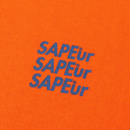 A Elegantes SAPEur (サプール) ブランドロゴ ロングスリーブTシャツ 