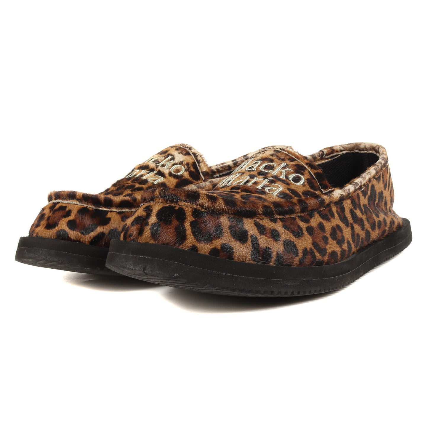 22AW ×SUICOKE レオパード ハラコ ローファー / ハウスシューズ(LEOPARD LOAFER SHOES)