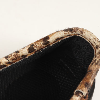 22AW ×SUICOKE レオパード ハラコ ローファー / ハウスシューズ(LEOPARD LOAFER SHOES)