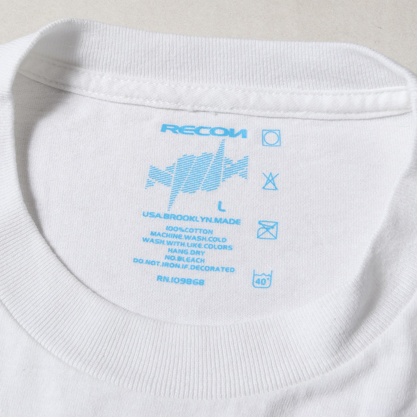 00s ビッグ バーブワイヤー クルーネック Tシャツ