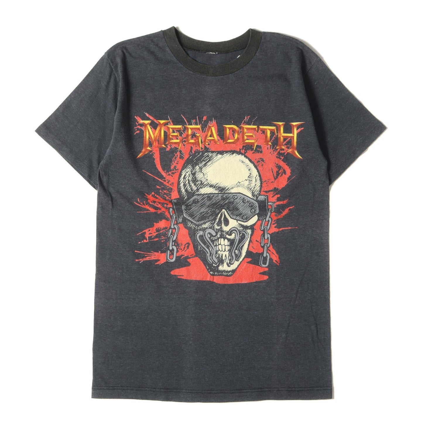 80s MEGADETH WAKE-UP DEAD TOUR 1987 Tシャツ