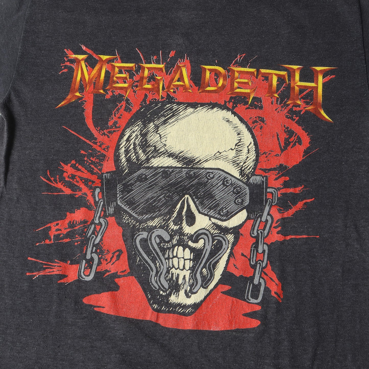 80s MEGADETH WAKE-UP DEAD TOUR 1987 Tシャツ