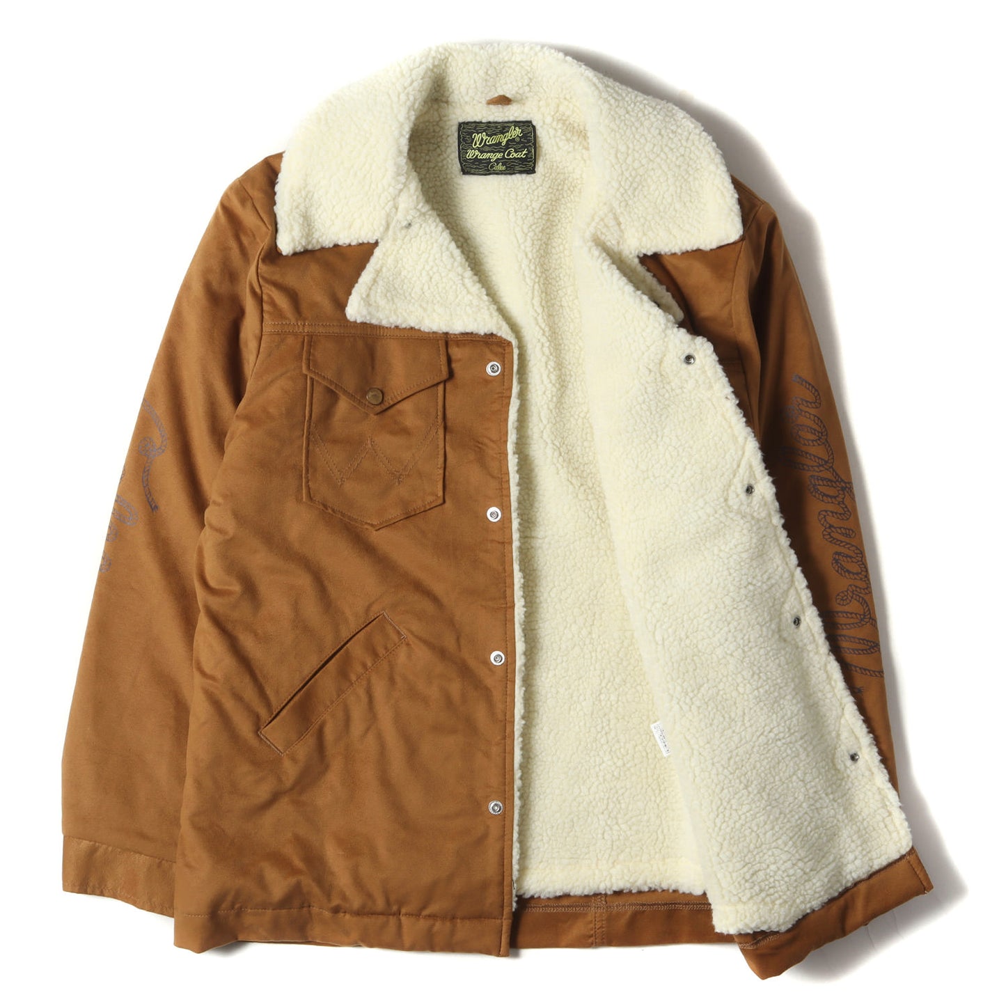 18AW ×Wrangler フェイクスウェード ランチ ボアコート / ジャケット(FAKE SUEDE RANCH BOA COAT)