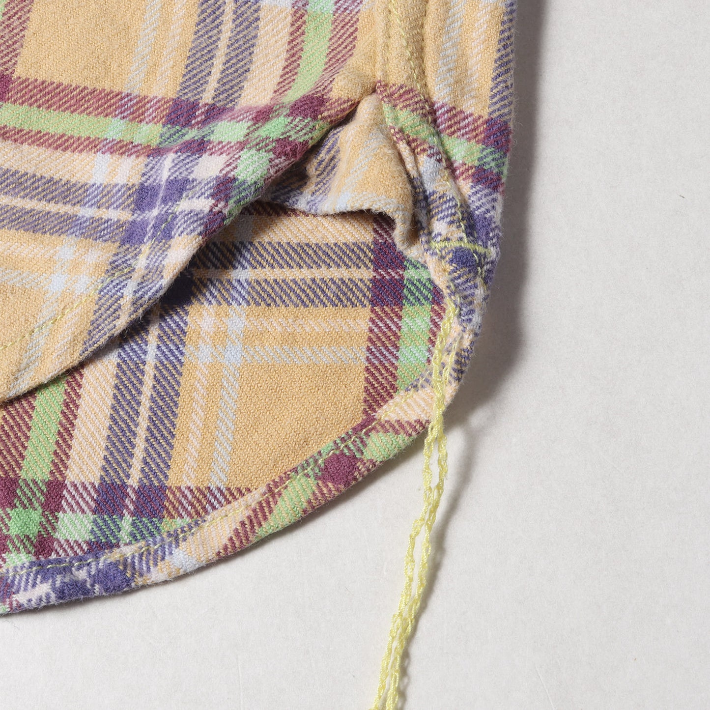 ウエスタン チェック フランネルシャツ