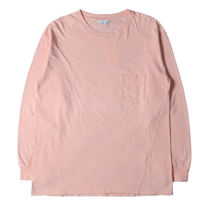 オーバーサイズ ロングスリーブ ポケット Tシャツ