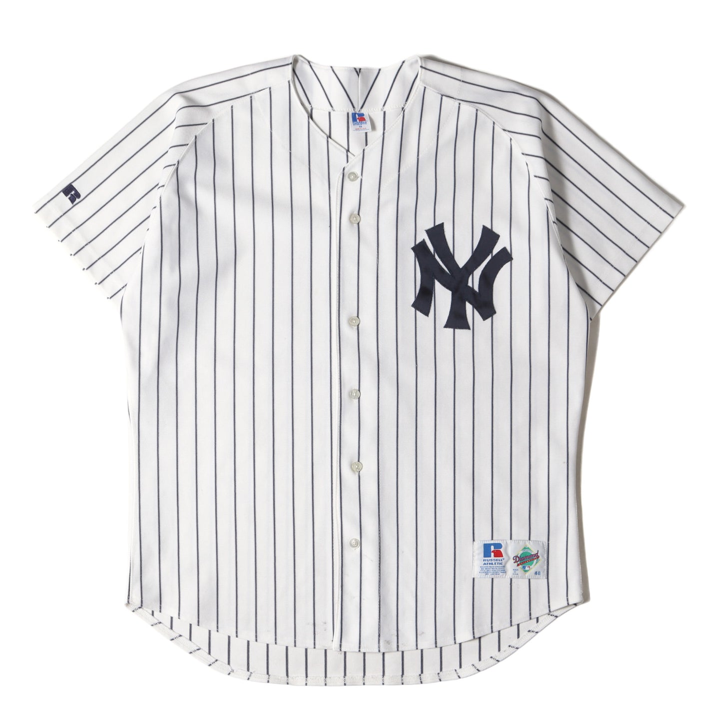 90s ニューヨーク・ヤンキース ベースボールシャツ(USA製 / ビッグサイズ)