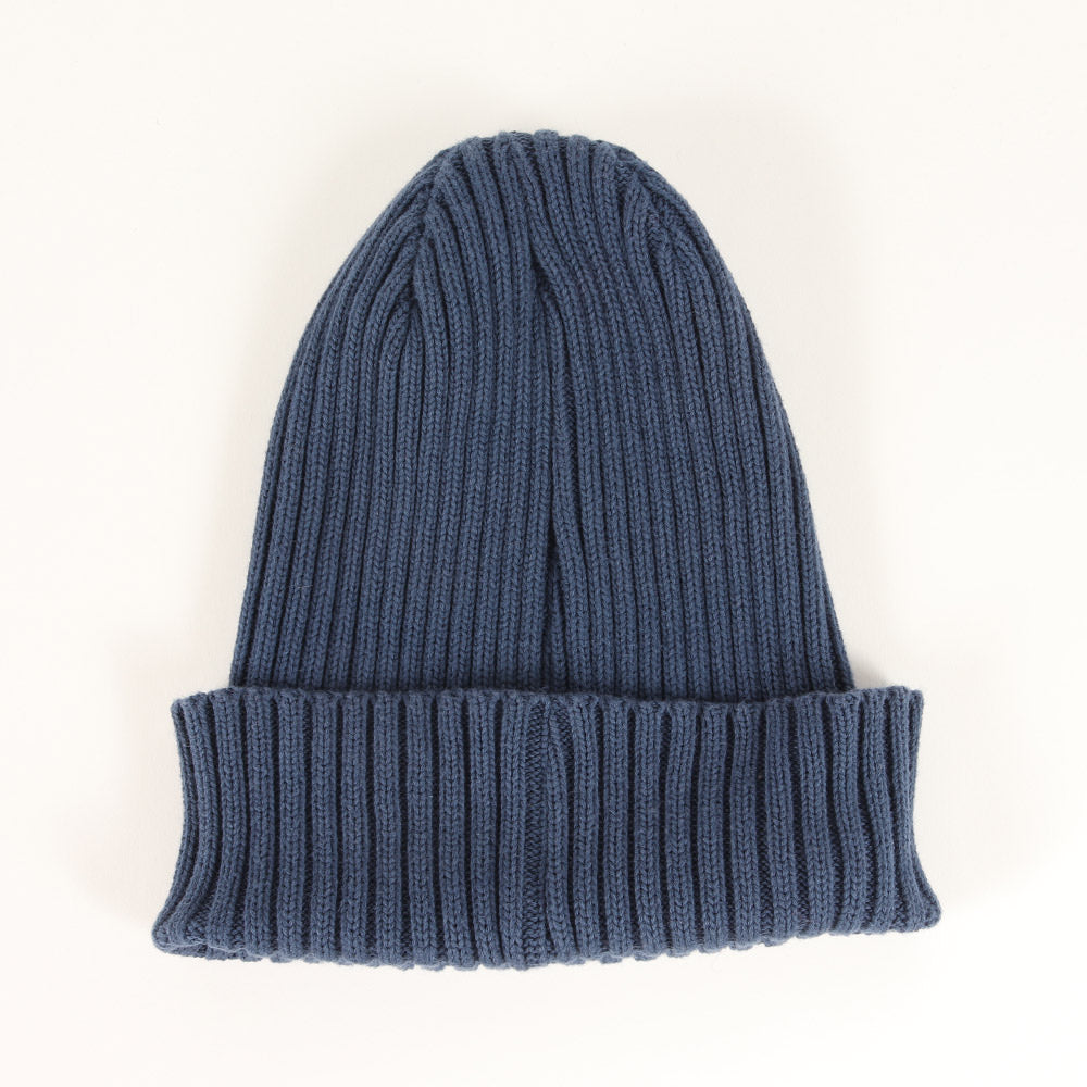 オーバーダイ加工 コットンニット ビーニー(Overdyed Beanie)