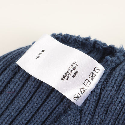 オーバーダイ加工 コットンニット ビーニー(Overdyed Beanie)