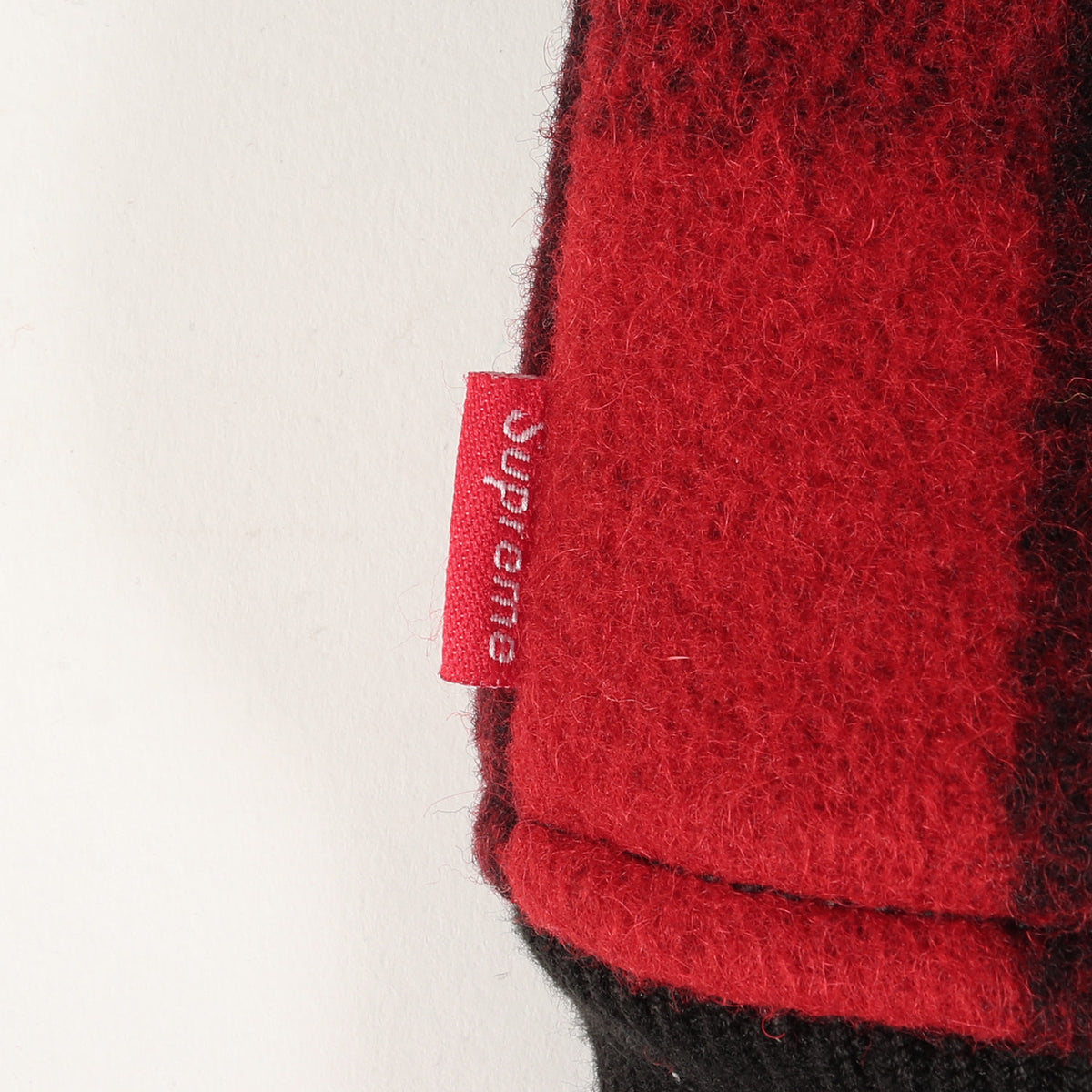 15AW アーチロゴ バッファローチェック ウール ボンバージャケット(Hooded Wool Bomber)