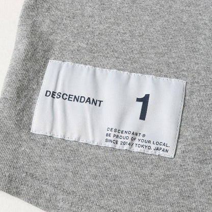 DESCENDANT (ディセンダント) 20SS オーバルロゴ ラグラン 7分袖 
