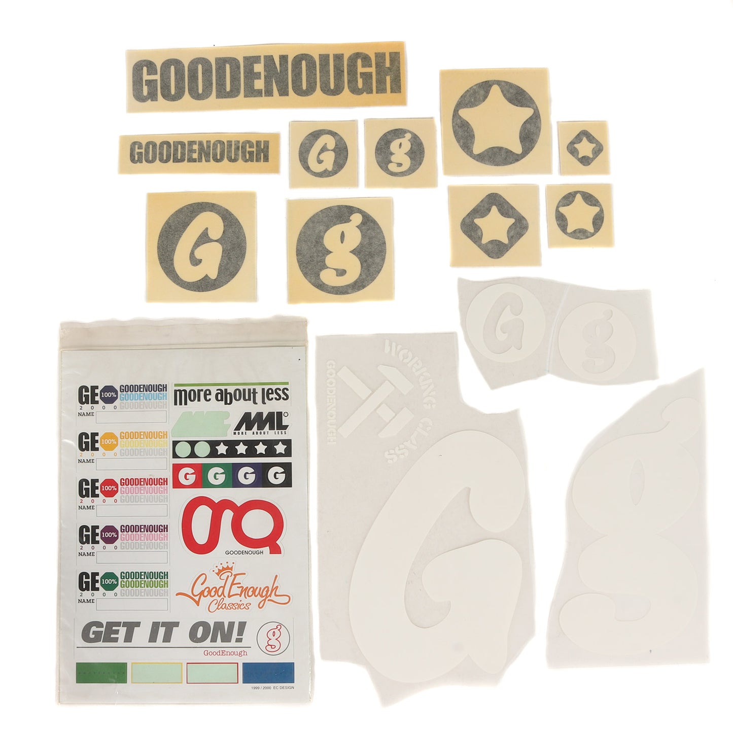 90s ステッカー&転写シール セット