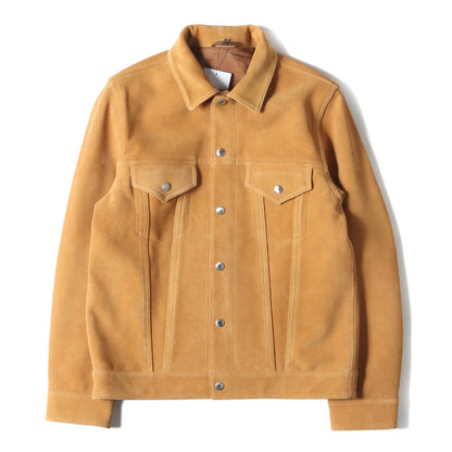 22AW カーフ スウェードレザー 3rdタイプ ジャケット(SUEDE LEATHER JACKET)