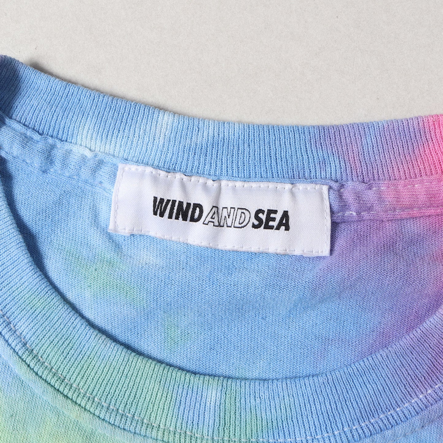 19SS タイダイ染めブランドロゴTシャツ(T-SHIRT TIEDYE)