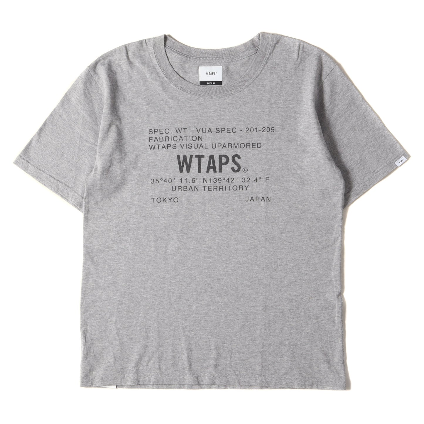 20SS ミルスペックロゴ クルーネック Tシャツ