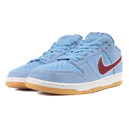 SB DUNK LOW PRO PRM Valor Blue and Team Maroon (DQ4040-400)
