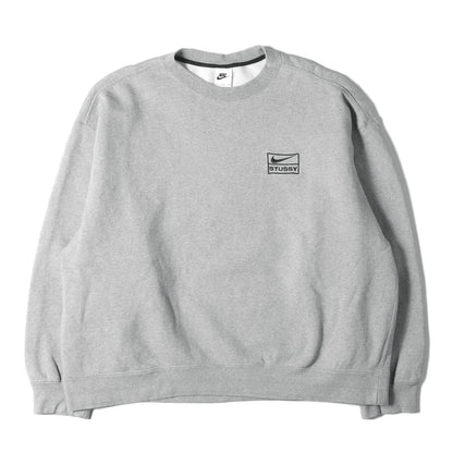 22SS ×NIKE コラボロゴ刺繍 クルーネック ヘビー スウェット(Crew Sweat)