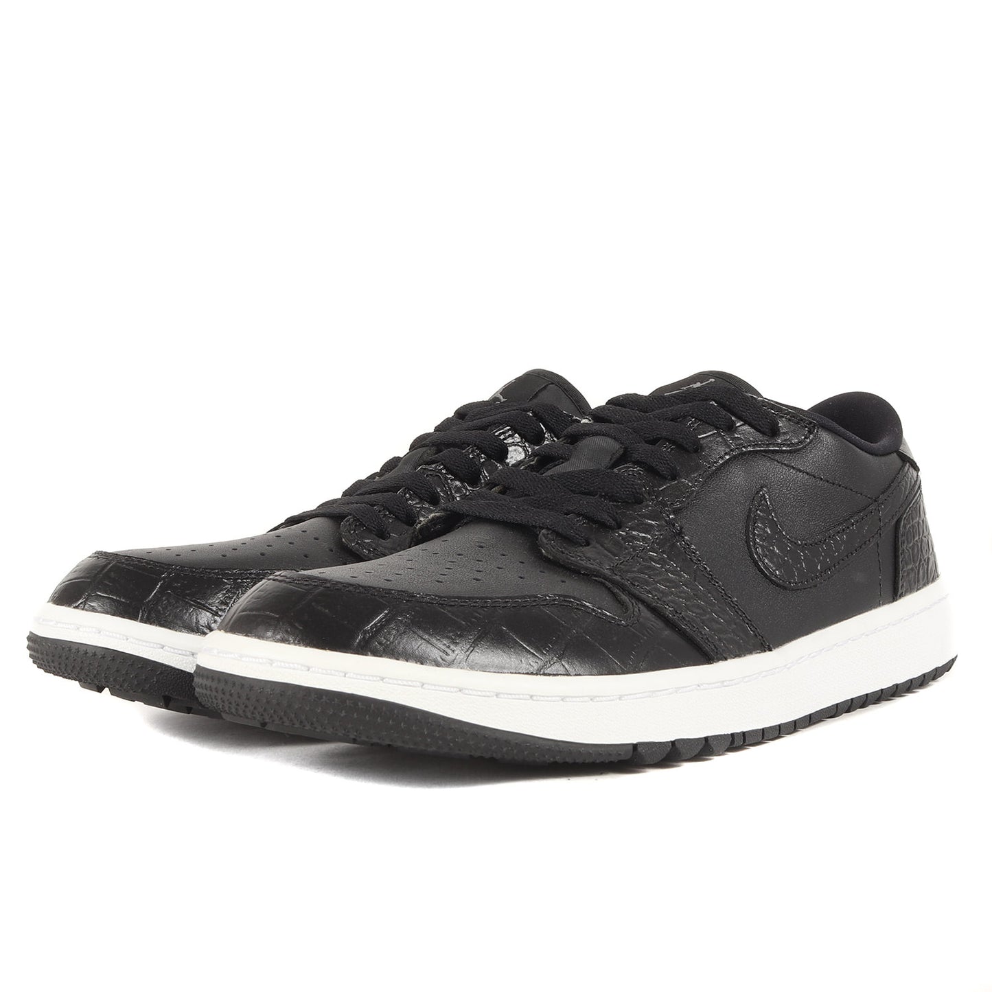 AIR JORDAN 1 LOW GOLF BLACK CROC (DD9315-003)