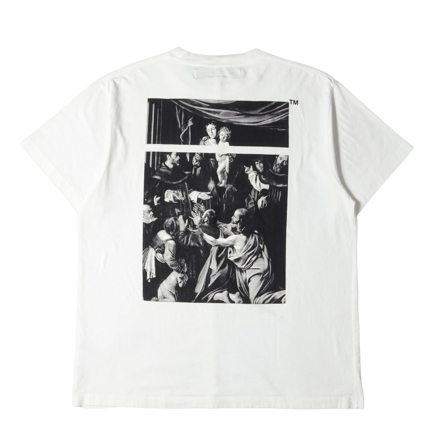 OFF-WHITE (オフホワイト) 20SS 絵画グラフィック オーバーサイズ T 