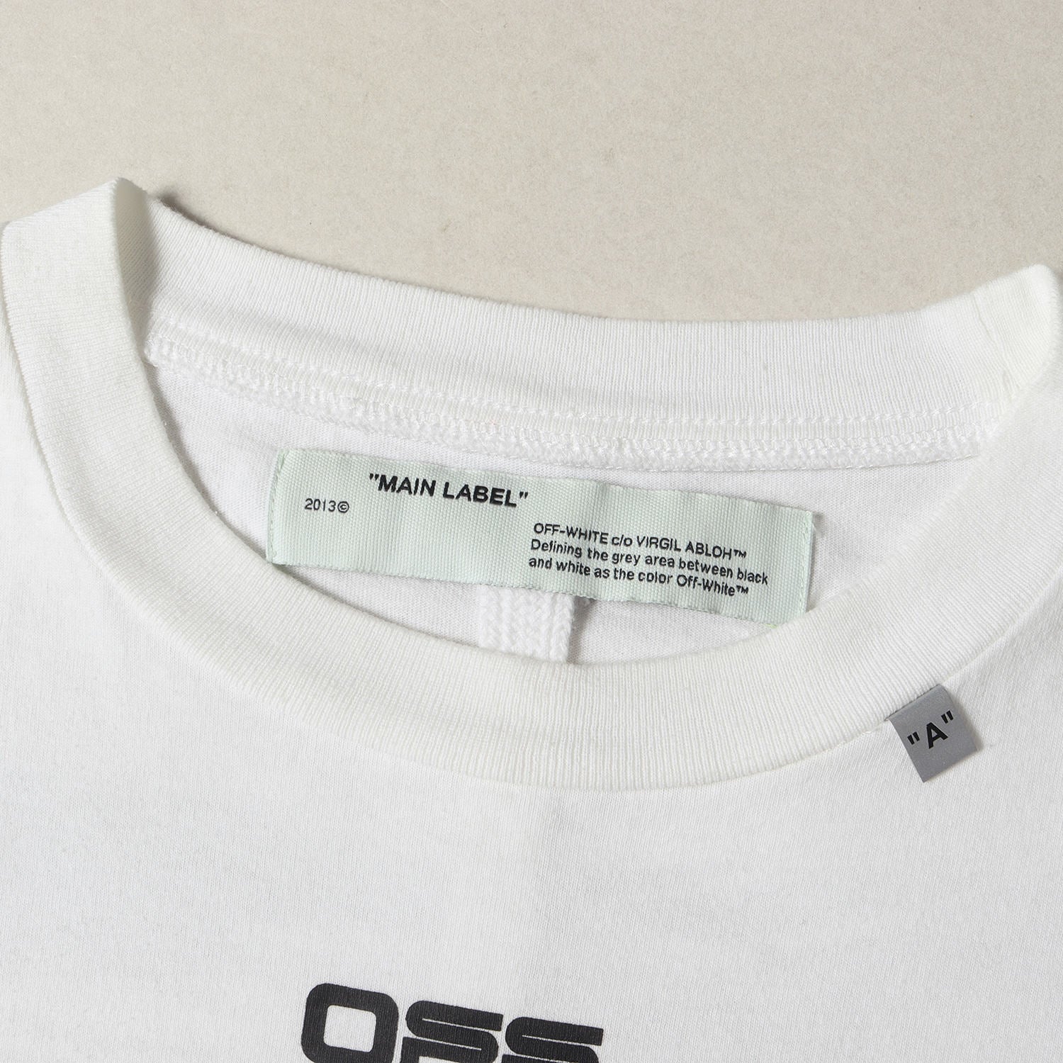 OFF-WHITE (オフホワイト) 20SS 絵画グラフィック オーバーサイズ T  