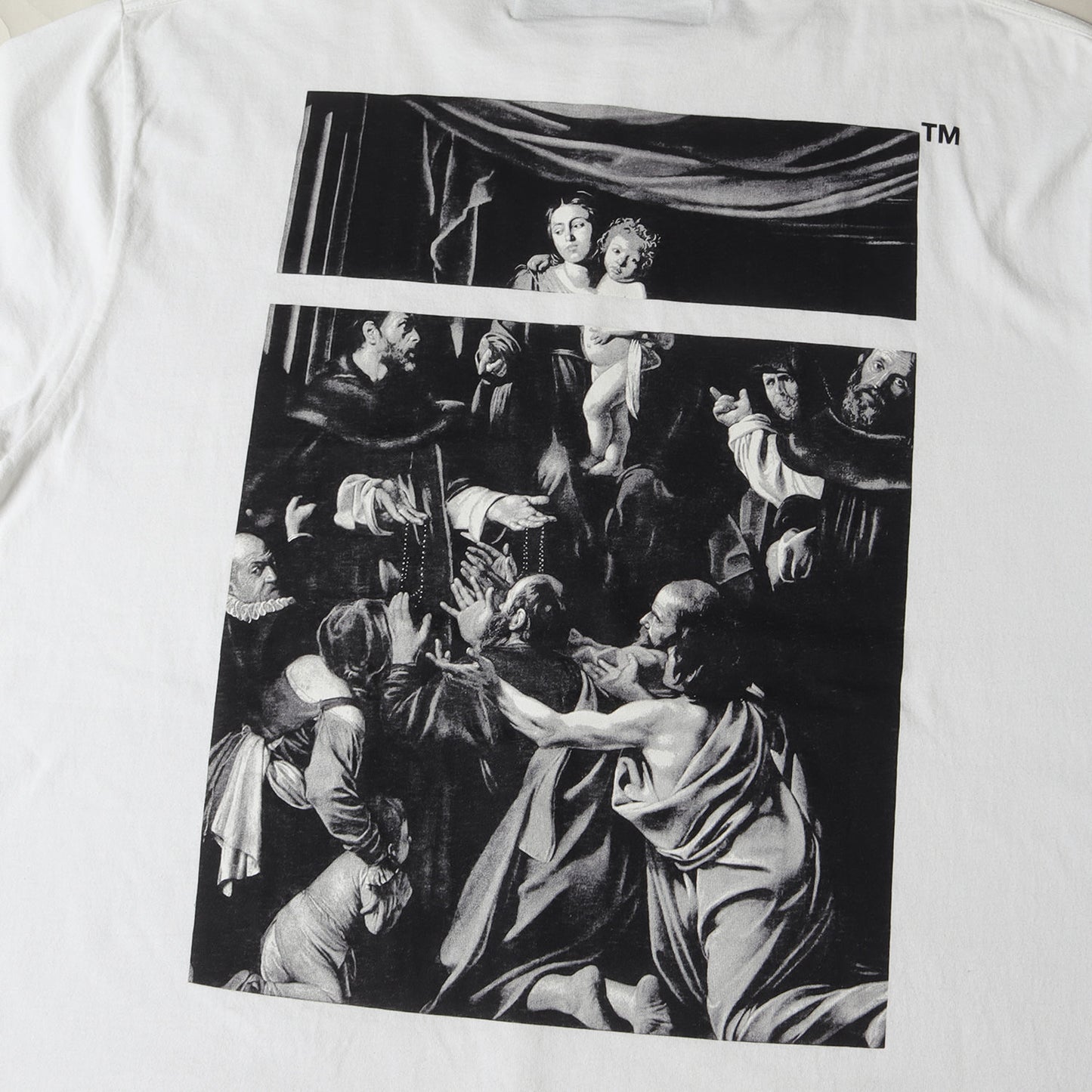 20SS 絵画グラフィック オーバーサイズ Tシャツ(CARAVAGGIO SQUARE S/S OVER T-SHIRT)