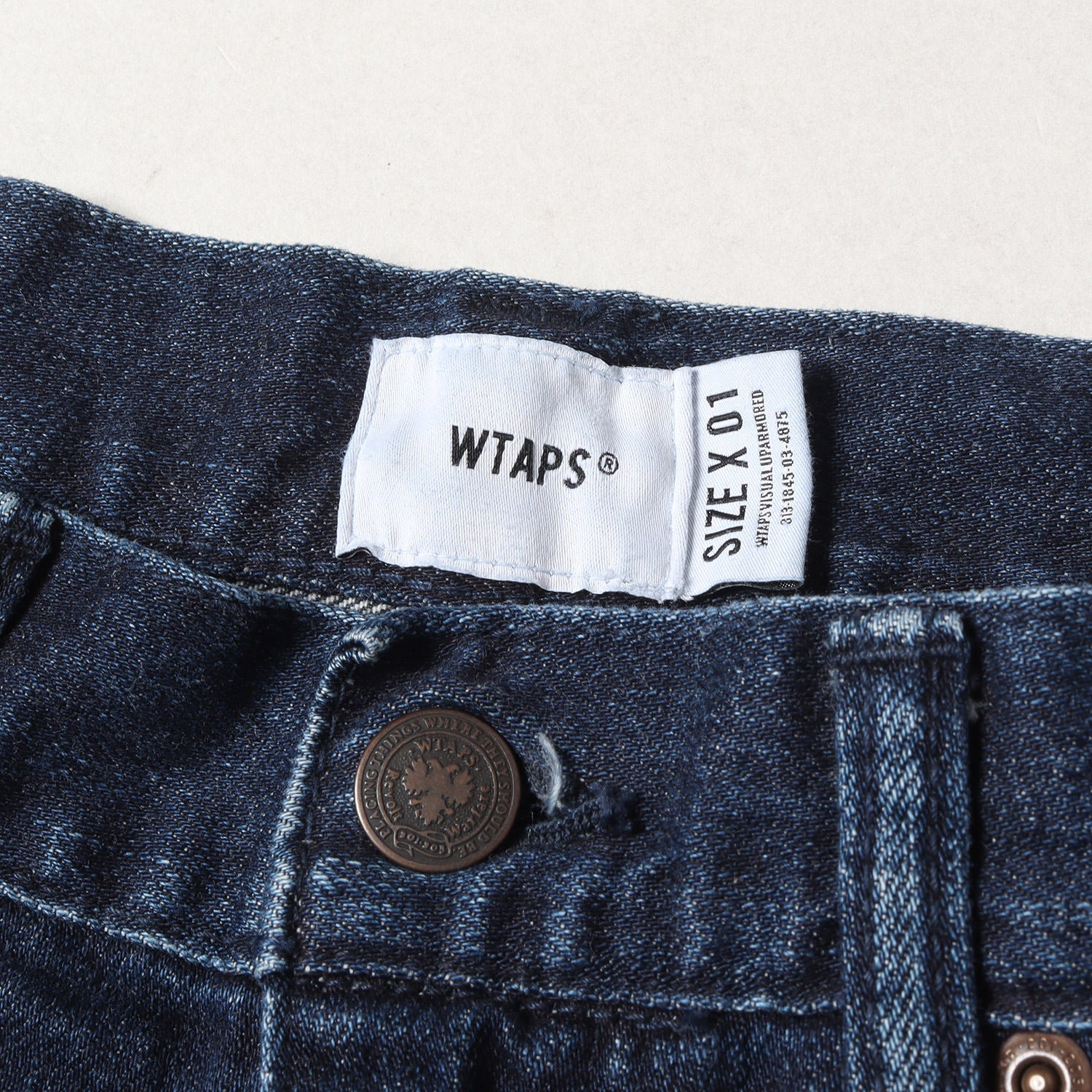 WTAPS (ダブルタップス) 18AW ヴィンテージ加工 ストレッチ