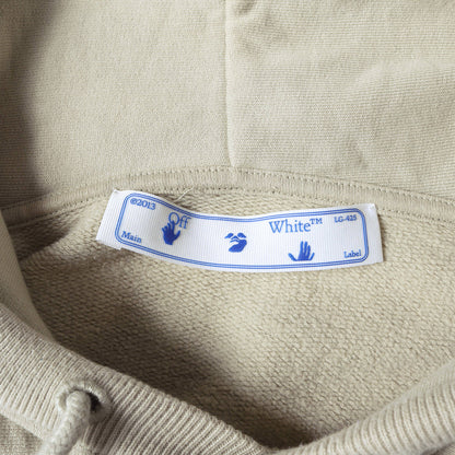 21AW カラヴァッジオ プリント スウェットパーカー(CARAV HAND OVER FLATLOCK HOODIE)