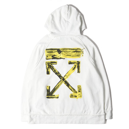 19AW ペンキ アロー オーバーサイズ スウェットパーカー(ACRYLIC ARROWS OVER HOODIE)