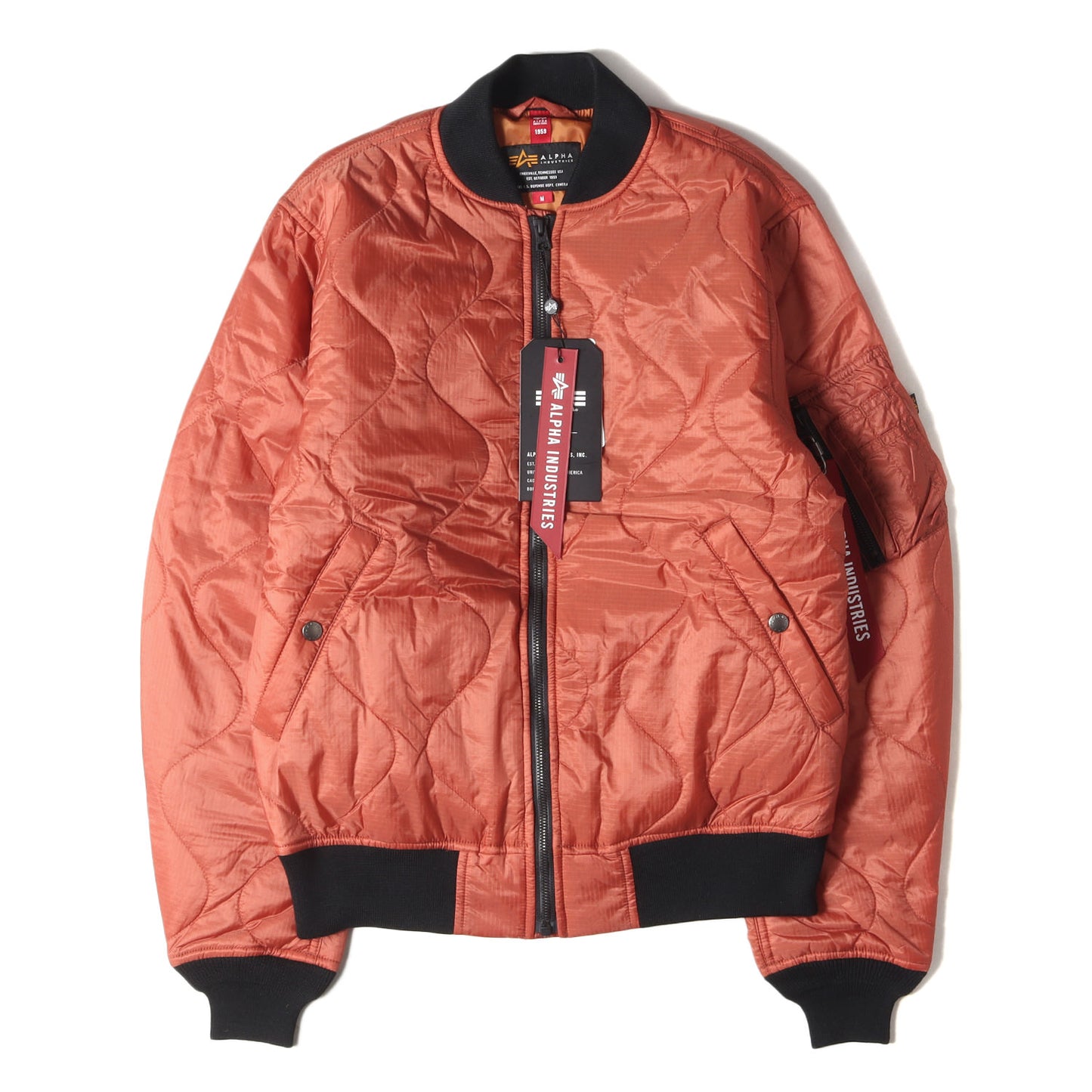キルティング MA-1 フライトジャケット(MA-1 QUILTED JACKET NYLON RIPSTOP)
