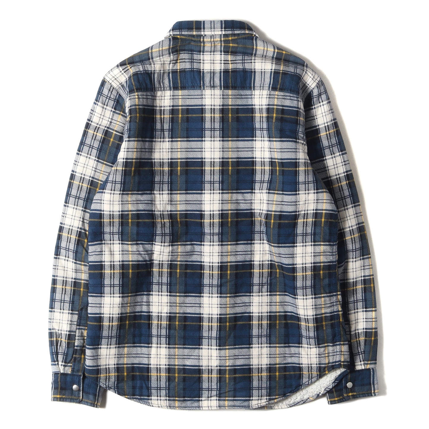 15AW 裏地シェルパボア チェック フランネルシャツ(Flannel Sherpa Shirt)