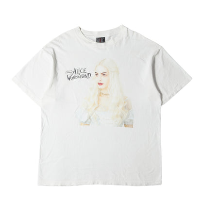 23SS ×アリス・イン・ワンダーランド ヴィンテージ加工 白の女王 Tシャツ(DS-SS TEE)