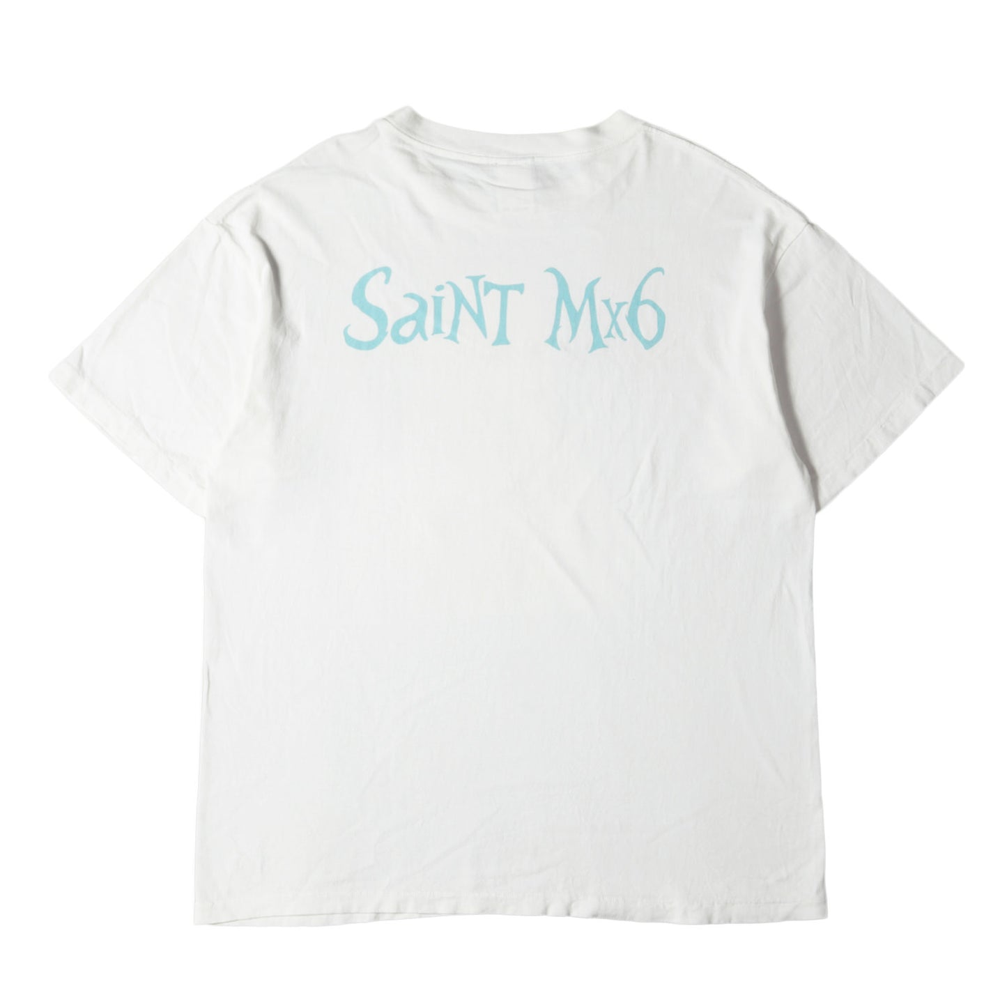 23SS ×アリス・イン・ワンダーランド ヴィンテージ加工 白の女王 Tシャツ(DS-SS TEE)