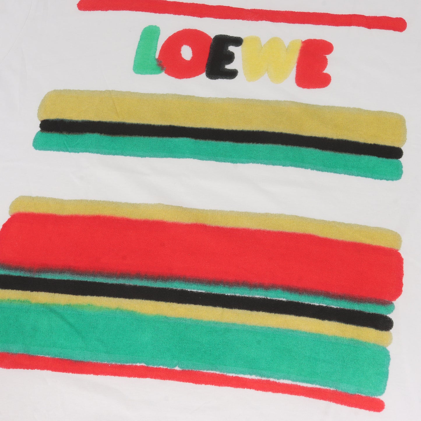 23SS ×Paulas Ibiza ロゴプリント オーバーサイズ Tシャツ