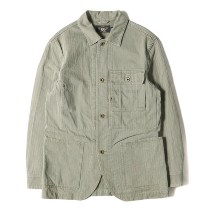 RRL (ダブルアールエル) U.S.M.C ヘリンボーン ミリタリージャケット 