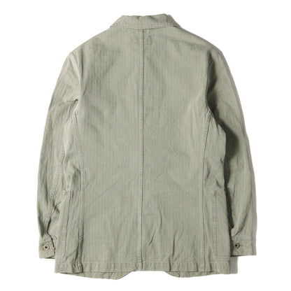 RRL (ダブルアールエル) U.S.M.C ヘリンボーン ミリタリージャケット 