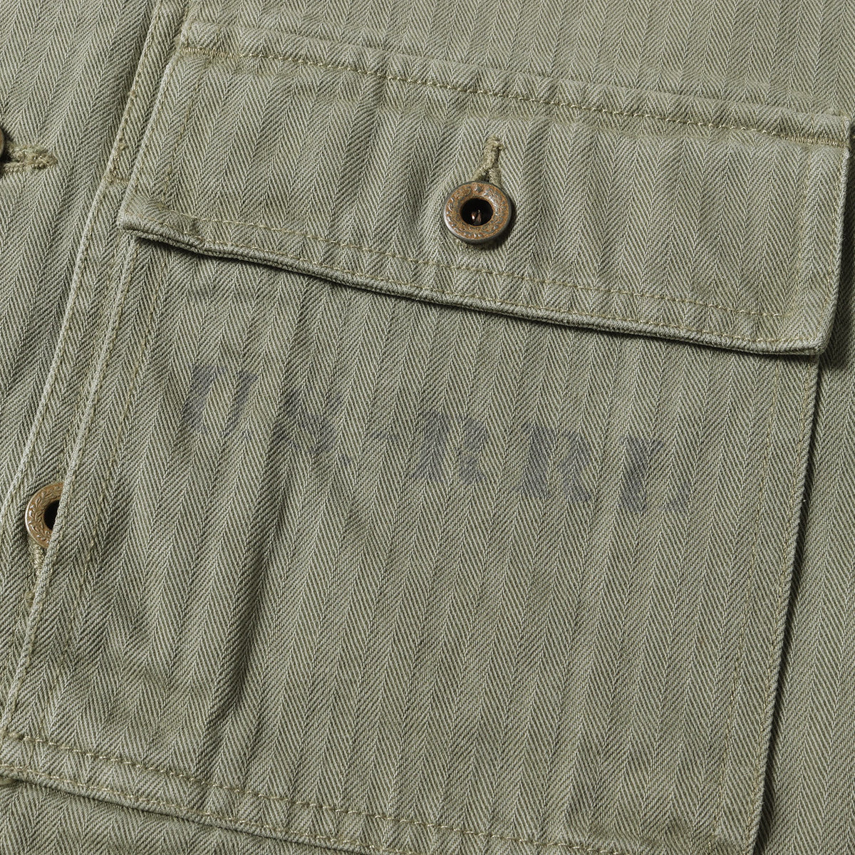 RRL (ダブルアールエル) U.S.M.C ヘリンボーン ミリタリージャケット 
