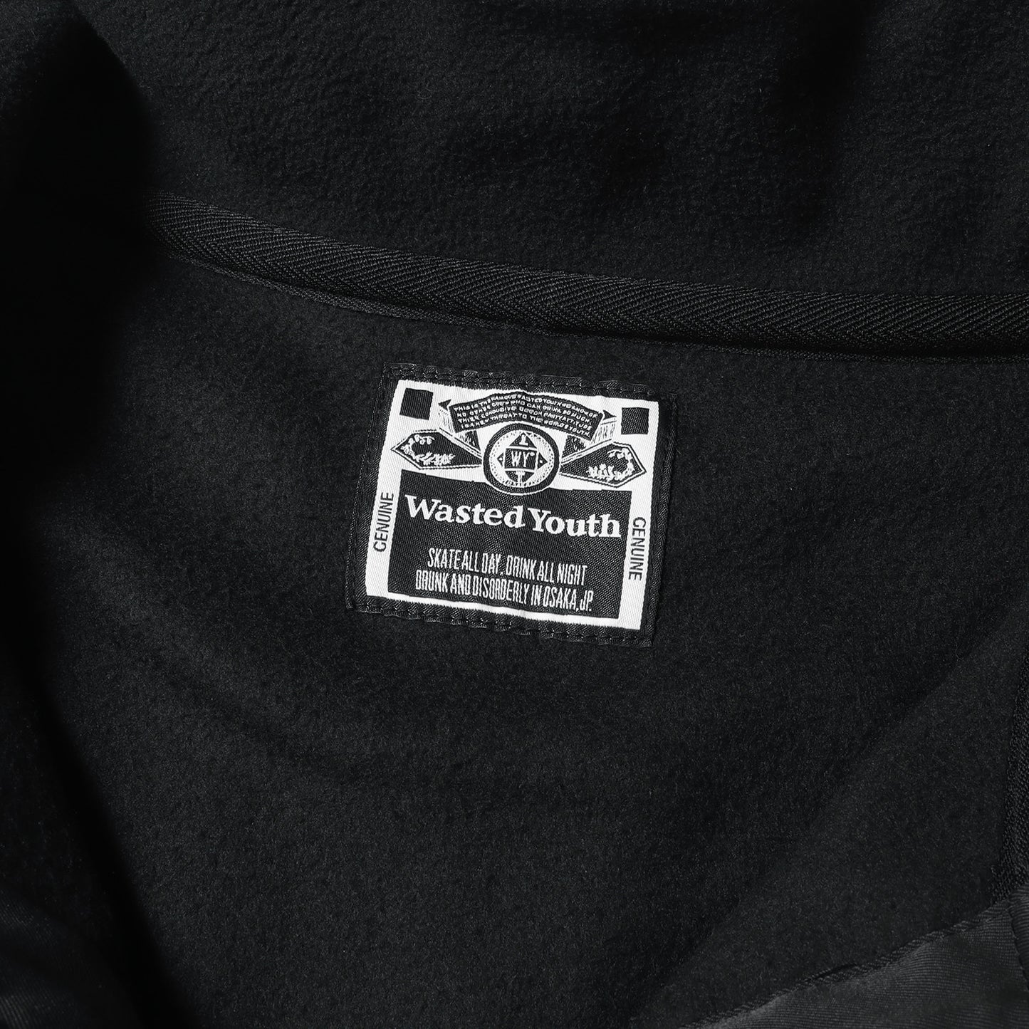 24SS バックロゴ プルオーバー フリース ジャケット(FLEECE P/O JACKET)