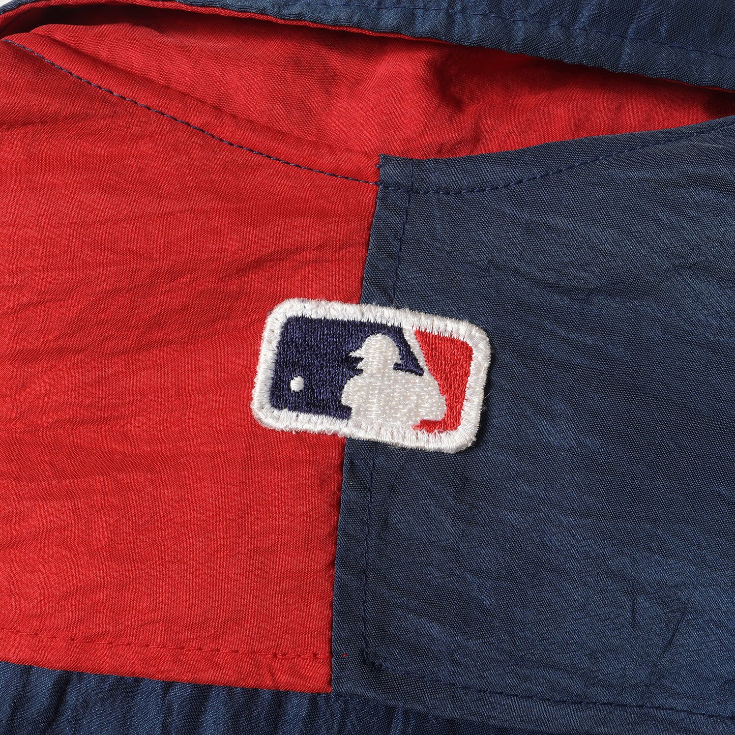 90s MLB クリーブランド・インディアンス ナイロン スタジャン