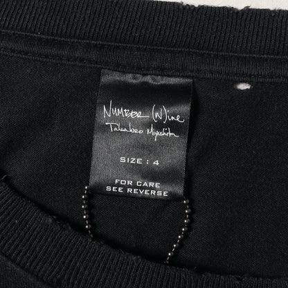 05AW THS期 ダメージ加工 THE HIGH STREETSロゴ Tシャツ