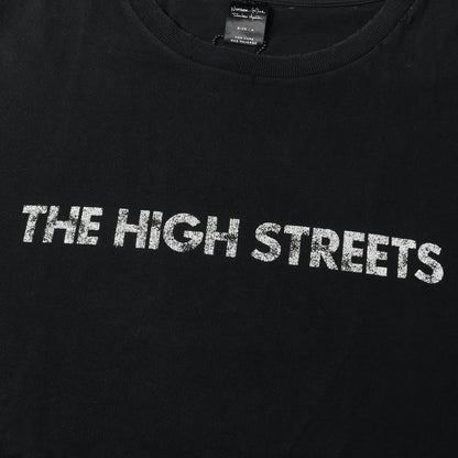 05AW THS期 ダメージ加工 THE HIGH STREETSロゴ Tシャツ