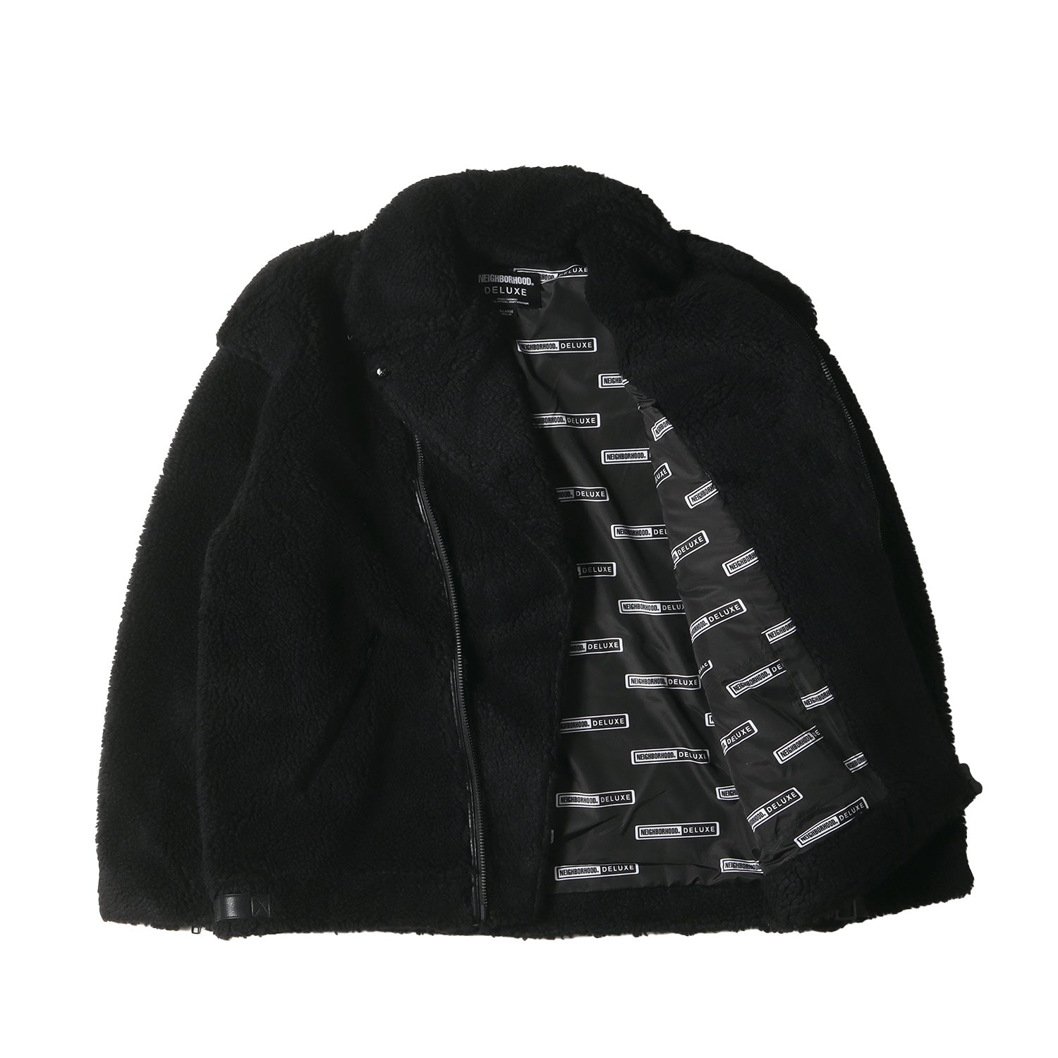 NEIGHBORHOOD (ネイバーフッド) 23AW ×DELUXE フリースボア ダブル 