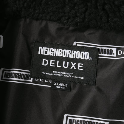 23AW ×DELUXE フリースボア ダブル ライダースジャケット