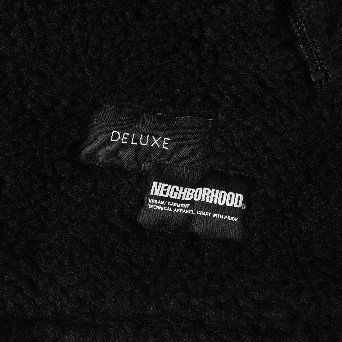23AW ×DELUXE フリースボア ダブル ライダースジャケット