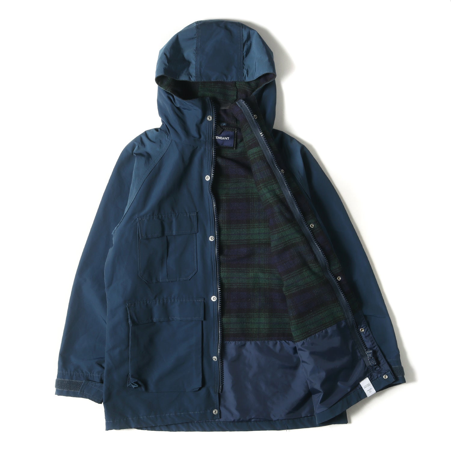 DESCENDANT (ディセンダント) 20AW 裏地チェック 60/40クロス マウンテンパーカー(BROOK 60/40 JACKET) -  ブランド古着の通販・買取 | BEEGLE by Boo-Bee