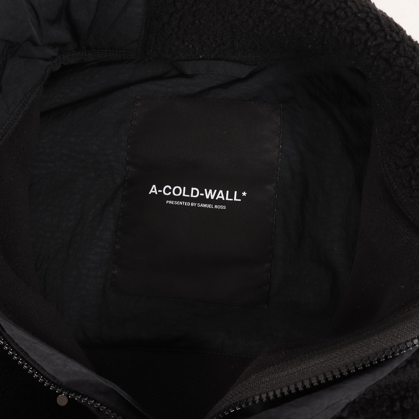 23AW ペンキロゴ フリースボア プルオーバー ジャケット(Bonded Axis Fleece)